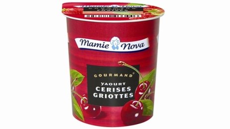 Yaourt Gourmand cerises griottes 150 g Mamie Nova | Grossiste alimentaire | PassionFroid