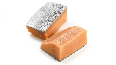 Cœur de filet de saumon Salmo salar avec peau sans arêtes 160/200 g | Grossiste alimentaire | PassionFroid