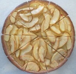 Tarte aux pommes BIO prédécoupée 10 parts 850 g Bon&Engagé | Grossiste alimentaire | PassionFroid - 2