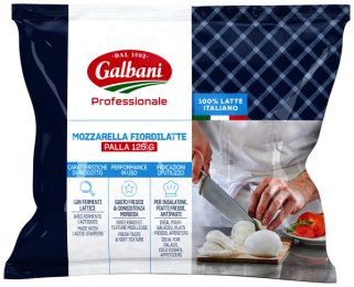 Mozzarella fiordilatte en boule 16% MG 125 g Galbani Professionnel | Grossiste alimentaire | PassionFroid