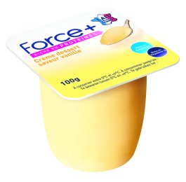 Crème dessert saveur vanille riche en protéines 100 g Force + | PassionFroid - 2