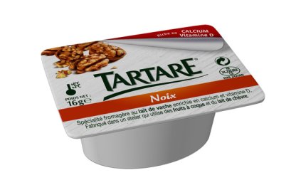Tartare barquette aux noix enrichi en calcium et vitamine D 22,3% MG 16 g | Grossiste alimentaire | PassionFroid - 2