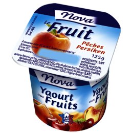 Yaourt brassé aux fruits demi-écrémé 125 g Nova | Grossiste alimentaire | PassionFroid - 2
