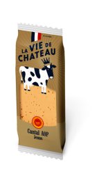 Cantal jeune AOP préemballé 28% MG 30 g La Vie de Château | Grossiste alimentaire | PassionFroid