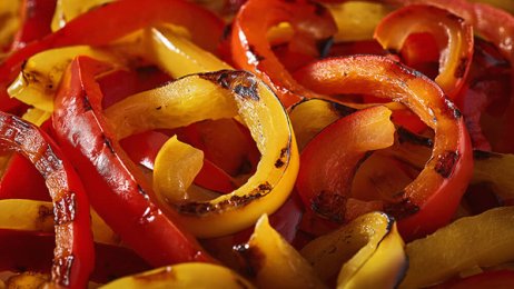 Duo de poivrons rouges et jaunes grillés en lanières 1 kg Bonduelle | Grossiste alimentaire | PassionFroid
