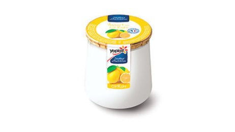 Saveur d'Autrefois yaourt pot verre citron 140 g Yoplait | PassionFroid
