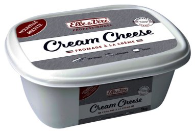 Cream Cheese 25,5% MG 1 kg Elle et Vire | Grossiste alimentaire | PassionFroid