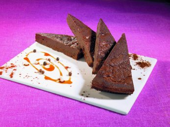 Fondant au chocolat BIO pur beurre prédécoupé 12 parts 900 g Bon&Engagé | Grossiste alimentaire | PassionFroid - 2