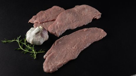Escalope de veau aplatie VVF 180 g env. Le Boucher du Chef | Grossiste alimentaire | PassionFroid