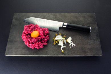 Tartare de bœuf charolais VBF coupé aux couteaux 3% MG 180 g | Grossiste alimentaire | PassionFroid - 2