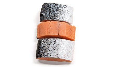 Pavé de saumon Salmo Salar avec peau sans arêtes 180 g 8 Beaufort | Grossiste alimentaire | PassionFroid