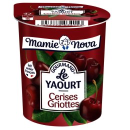 Yaourt Gourmand cerises griottes 150 g Mamie Nova | Grossiste alimentaire | PassionFroid - 2