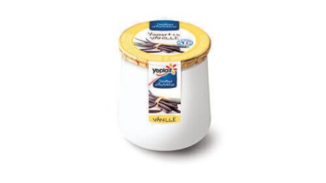 Saveur d'Autrefois yaourt pot verre vanille 140 g Yoplait | Grossiste alimentaire | PassionFroid