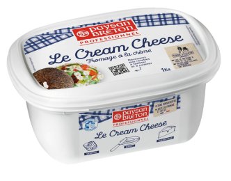 Cream Cheese nature 24% MG 1kg Paysan Breton | Grossiste alimentaire | PassionFroid - 2