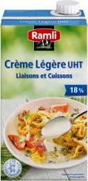 Crème liquide légère 18% MG UHT 1 L Ramli | Grossiste alimentaire | PassionFroid - 2