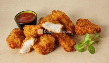 Nuggets plein filet de poulet panés 1 kg | Grossiste alimentaire | PassionFroid - 2