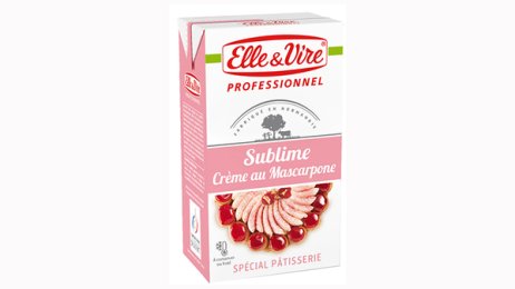 Crème Sublime au Mascarpone 36,5% MG UHT 1 litre Elle et Vire | PassionFroid