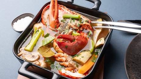Recette : Pot au feu de homard dashi - PassionFroid