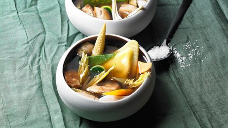Recette : Pot au feu foie gras, vele goût truffe, et aux légumes - PassionFroid