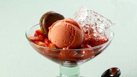 Recette : Macaronade de fraises glacées au poivre de Sichuan - PassionFroid