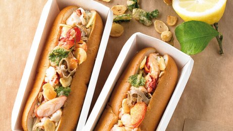 Recette : Hot-dog gourmet au homard - PassionFroid