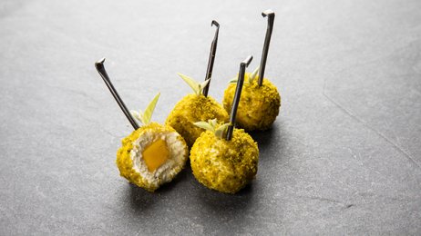 Recette : Bonbon Picodon à la mangue pétillante - PassionFroid