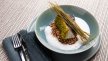 Recette : Dos de Skrei en croûte de pistache, petit épeautre, mousse au saké - PassionFroid