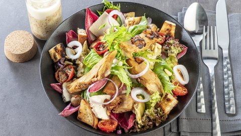 Recette : Salade césar veggie - PassionFroid