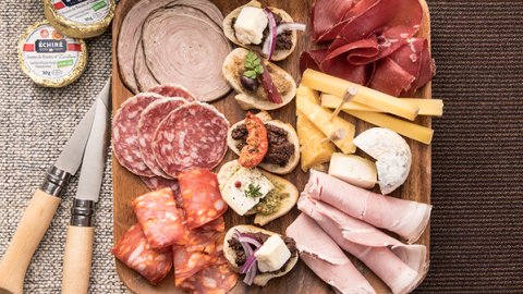 Recette : Planche gourmande charcuterie &amp; fromage - PassionFroid